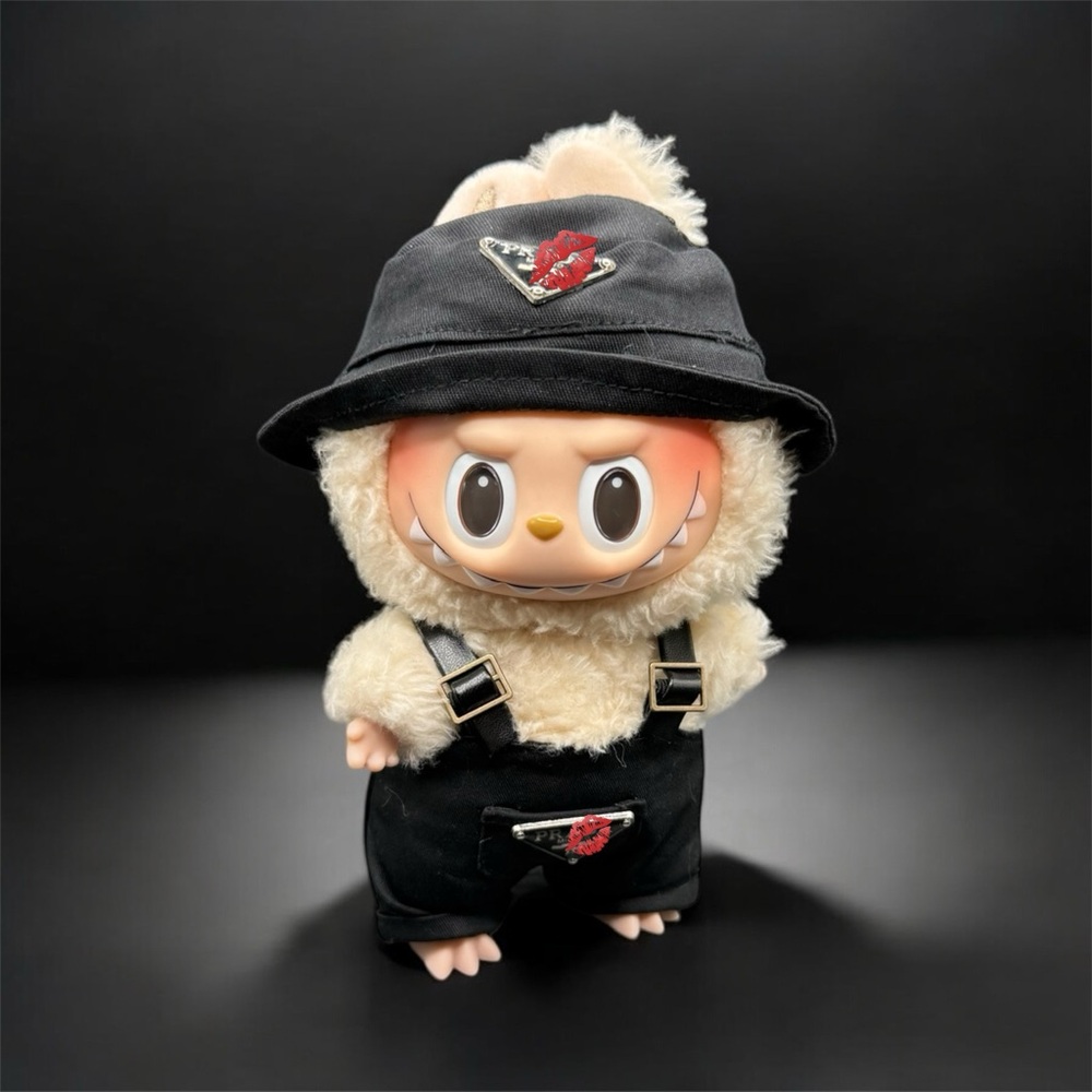 Labubu Clothes Jumpsuit - Black (DOLL NOT INCLUDED) - LC-010
